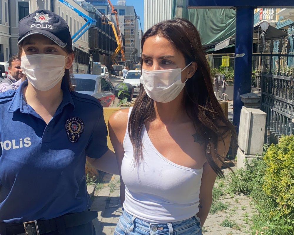 Beyoğlu'nda olaylı gece! Ayşegül Çınar'ın sevgilisi Furkan Çalıkoğlu'nun ifadesi ortaya çıktı 5
