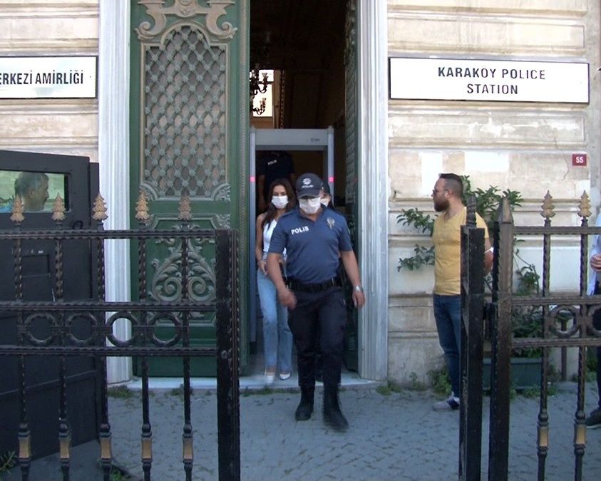 Beyoğlu'nda olaylı gece! Ayşegül Çınar'ın sevgilisi Furkan Çalıkoğlu'nun ifadesi ortaya çıktı 4