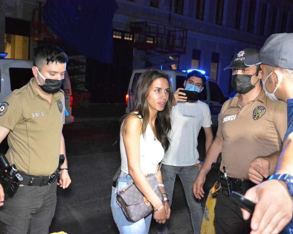 Beyoğlu'nda olaylı gece! Ayşegül Çınar'ın sevgilisi Furkan Çalıkoğlu'nun ifadesi ortaya çıktı 12