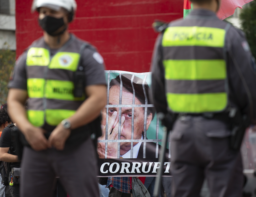 Brezilya'da Devlet Başkanı Bolsonaro karşıtı gösteriler düzenlendi 29
