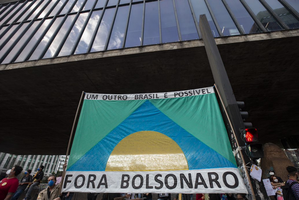 Brezilya'da Devlet Başkanı Bolsonaro karşıtı gösteriler düzenlendi 27