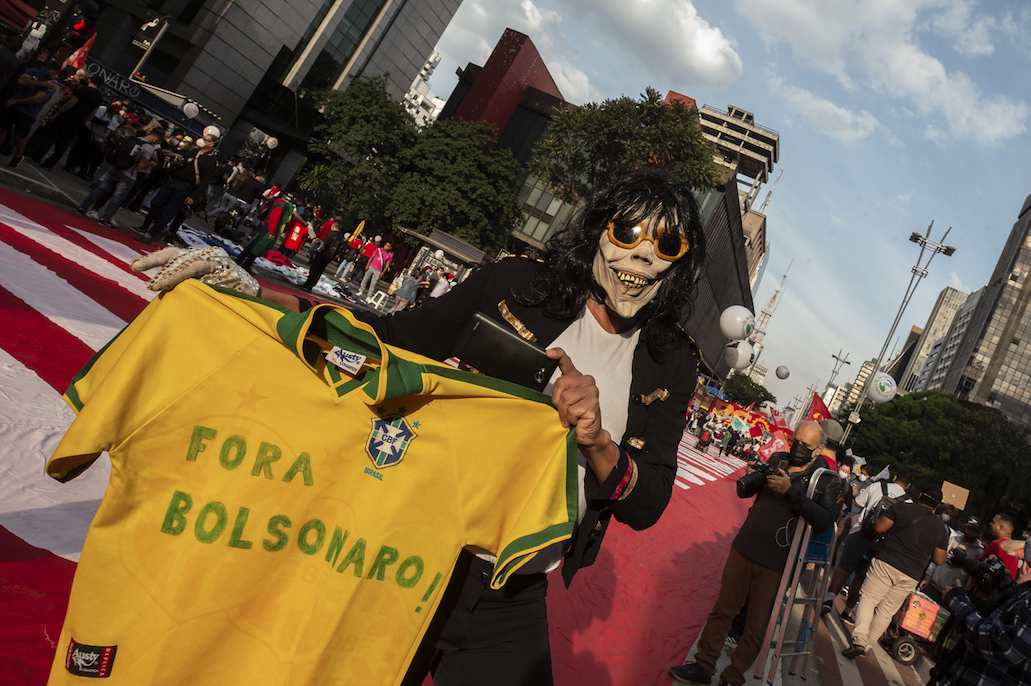 Brezilya'da Devlet Başkanı Bolsonaro karşıtı gösteriler düzenlendi 24