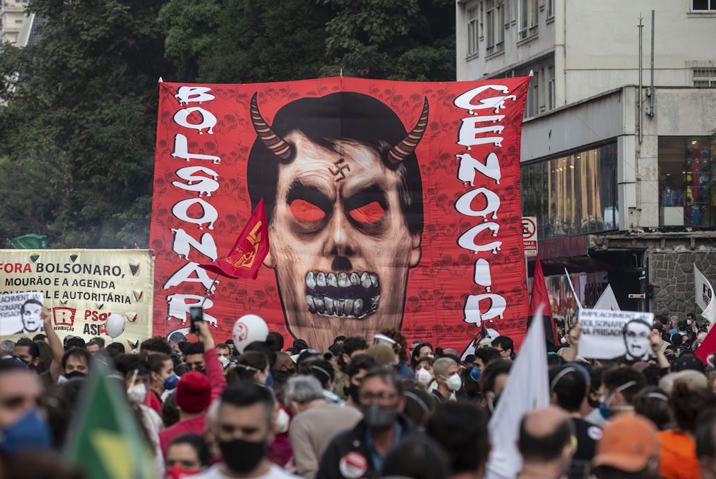 Brezilya'da Devlet Başkanı Bolsonaro karşıtı gösteriler düzenlendi 23