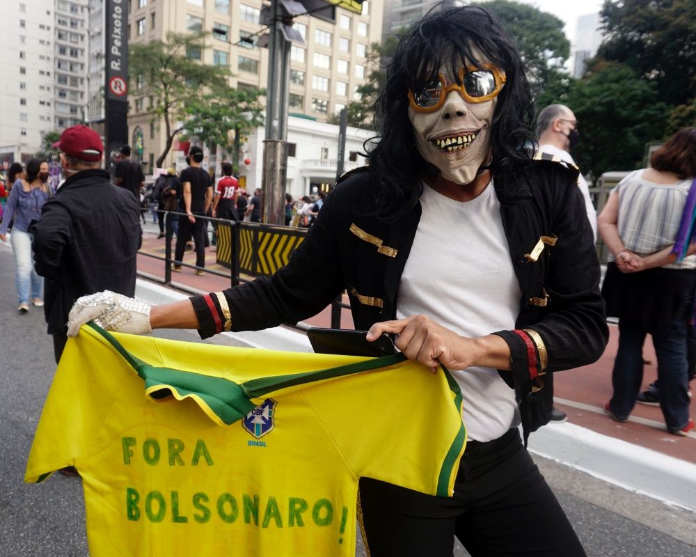 Brezilya'da Devlet Başkanı Bolsonaro karşıtı gösteriler düzenlendi 38