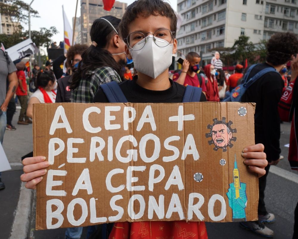 Brezilya'da Devlet Başkanı Bolsonaro karşıtı gösteriler düzenlendi 53
