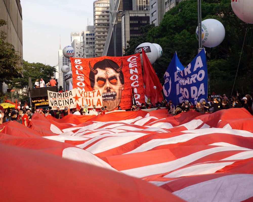 Brezilya'da Devlet Başkanı Bolsonaro karşıtı gösteriler düzenlendi 36