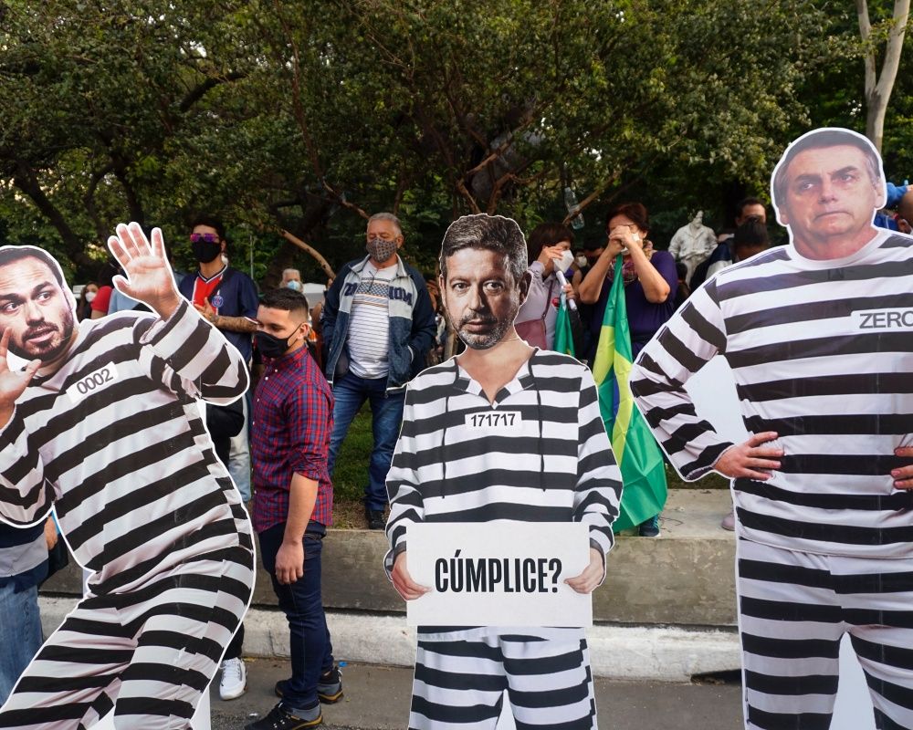 Brezilya'da Devlet Başkanı Bolsonaro karşıtı gösteriler düzenlendi 52