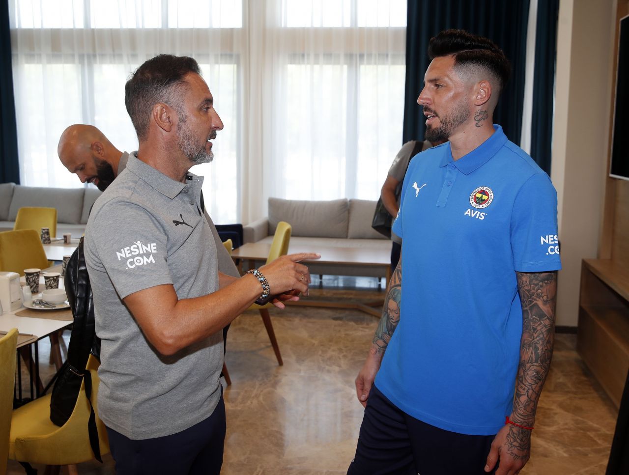 Vitor Pereira ile Caner Erkin arasındaki buzlar eridi 5
