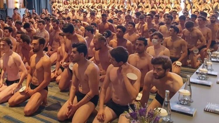 Erkek adaylar diz üstü çöktürülerek yere oturtuldu! Sosyal medya yıkıldı! İşte 34. Best Model Türkiye 2021 yarışmasındaki o görüntülerle ilgili ilk açıklama 9