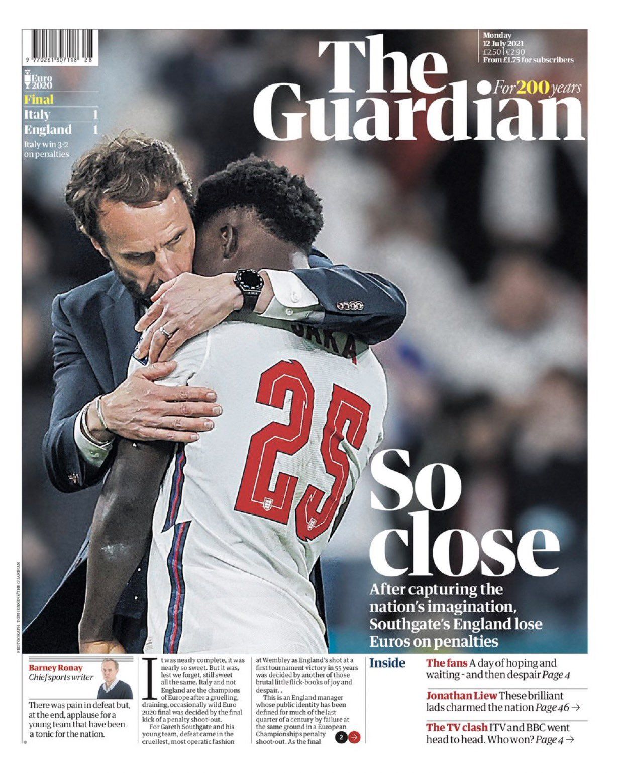 Gary Lineker'den Gareth Southgate'e "korkak futbol" eleştirisi 20