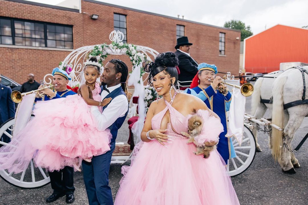 Dünyaca ünlü rap şarkıcısı Cardi B'den 3 yaşındaki kızına inanılmaz parti! Aldığı hediye servet değerinde 7
