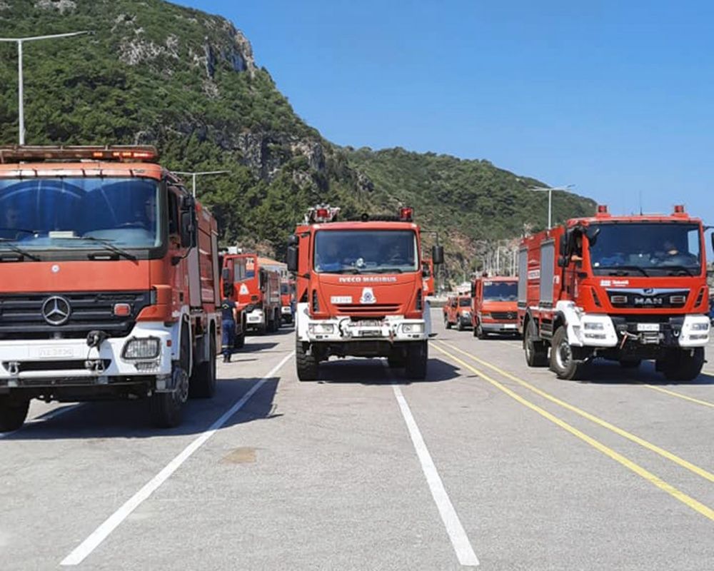 Turistler panikte! Samos (Sisam) kabusu yaşıyor... Yangına müdahale sürüyor 6