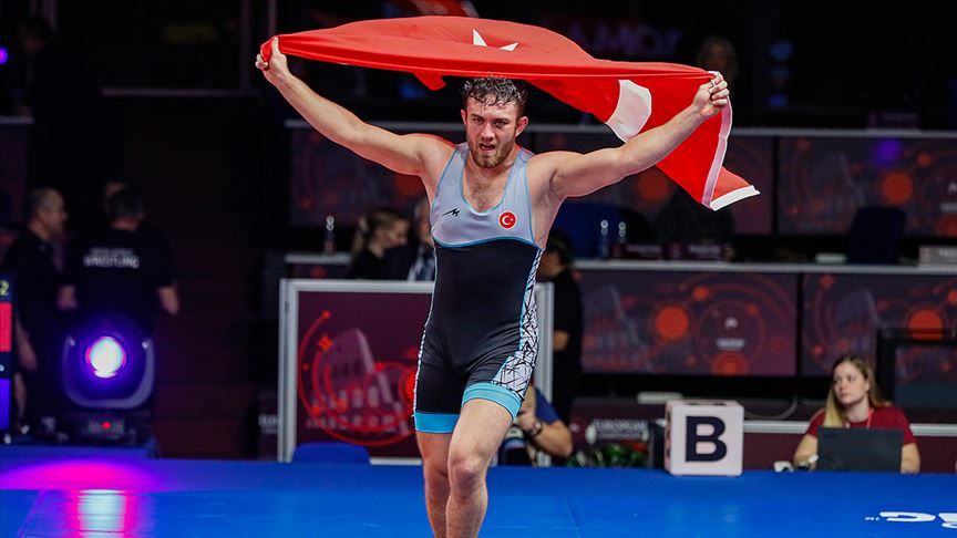 Türkiye'nin Tokyo 2020 Güreş Milli Takımı, Bolu'da olimipyat hazırlıklarını sürdürüyor 9