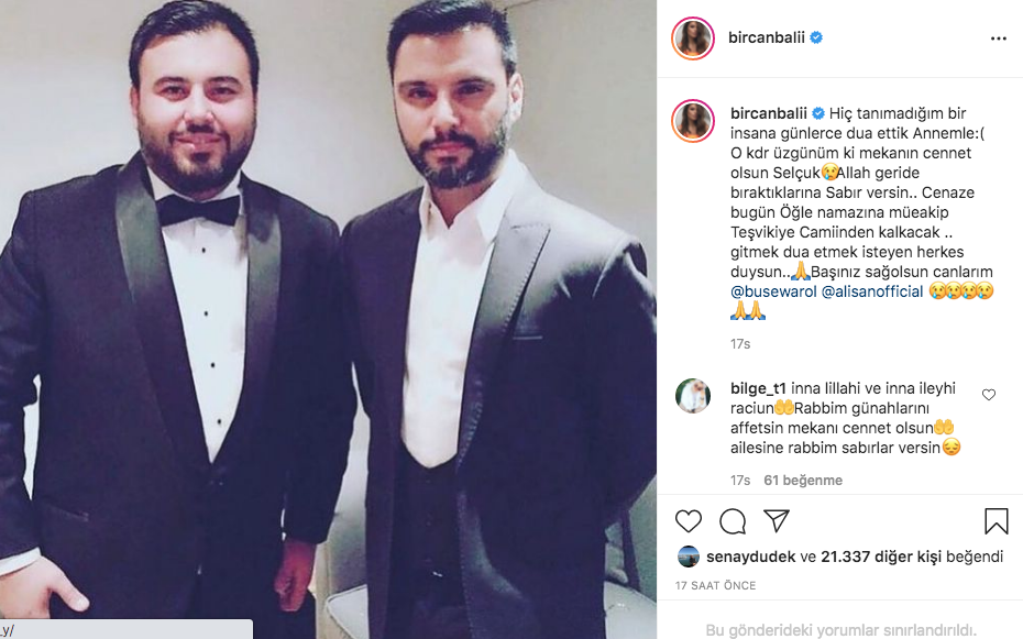 Alişan’ın kardeşi Selçuk Tektaş vefatıyla sevenlerini yasa boğdu! Ölümünün ardından ünlü isimlerden yürek yakan paylaşımlar… 17