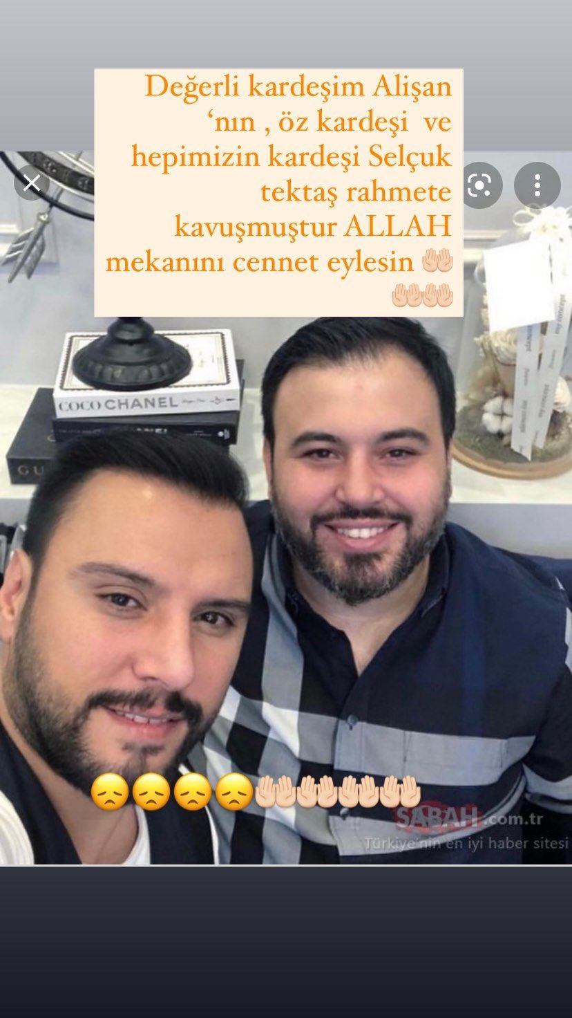 Alişan’ın kardeşi Selçuk Tektaş vefatıyla sevenlerini yasa boğdu! Ölümünün ardından ünlü isimlerden yürek yakan paylaşımlar… 41