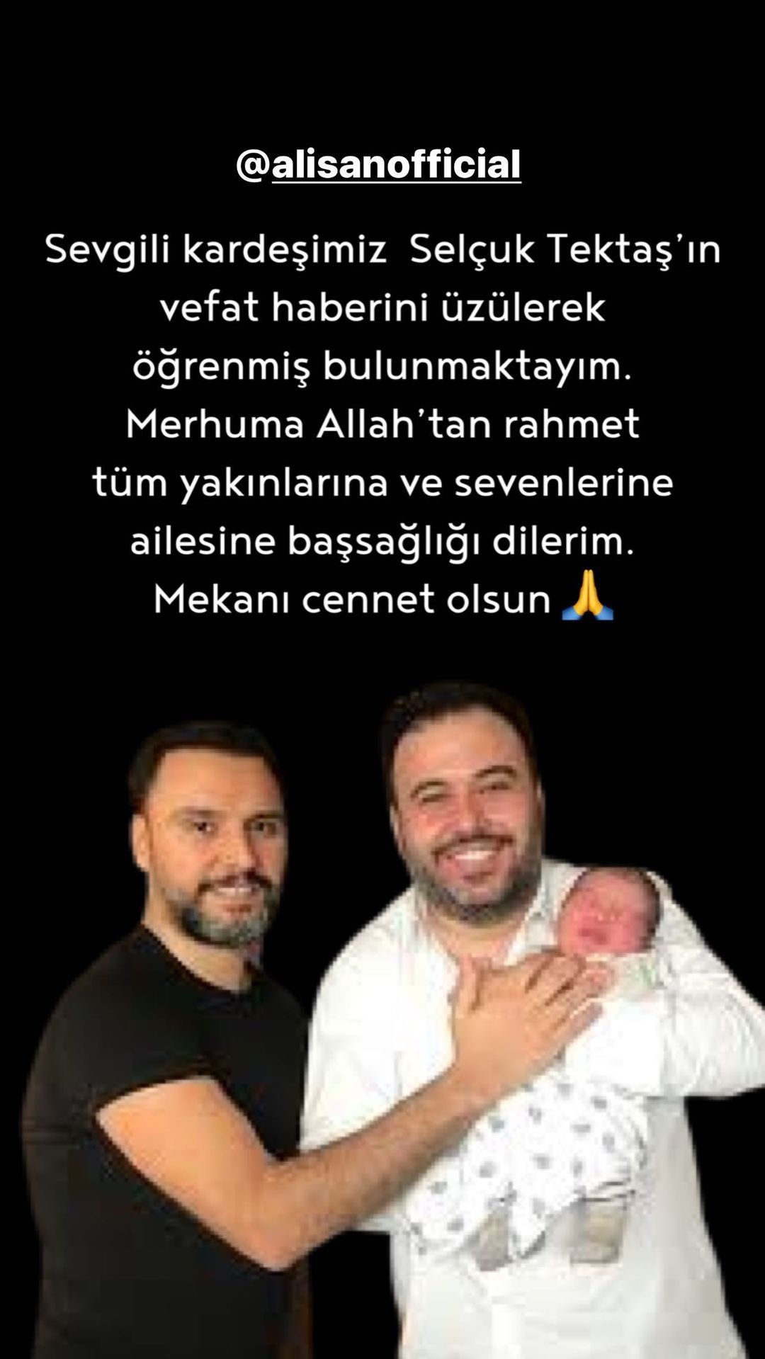 Alişan’ın kardeşi Selçuk Tektaş vefatıyla sevenlerini yasa boğdu! Ölümünün ardından ünlü isimlerden yürek yakan paylaşımlar… 40