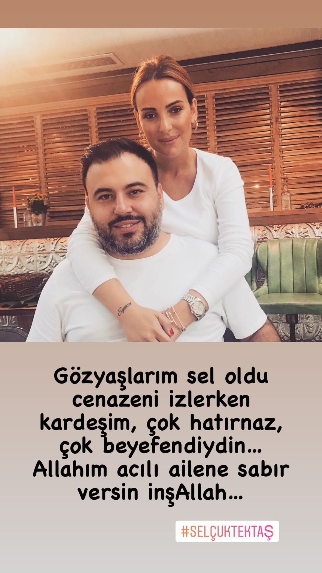 Alişan’ın kardeşi Selçuk Tektaş vefatıyla sevenlerini yasa boğdu! Ölümünün ardından ünlü isimlerden yürek yakan paylaşımlar… 34