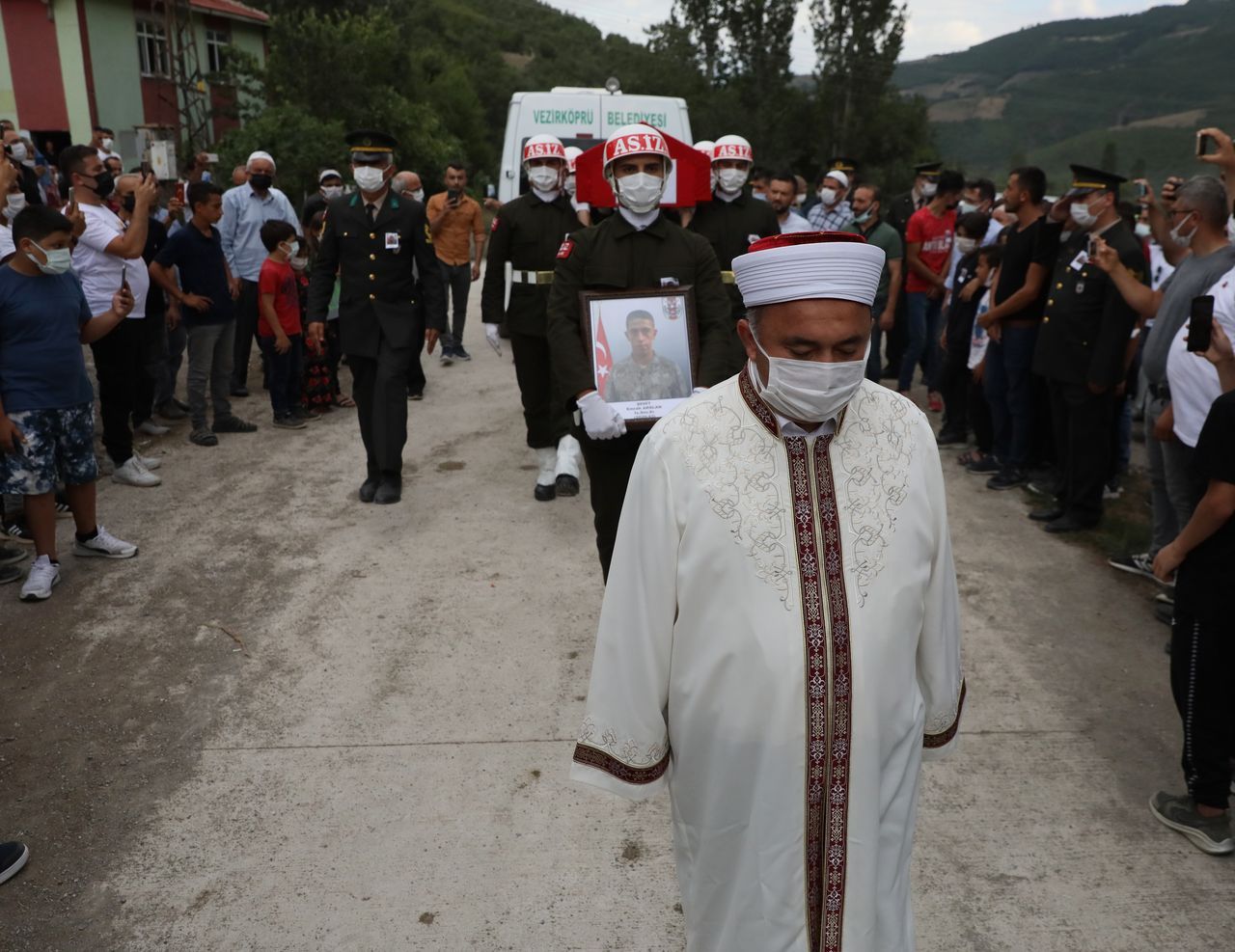 El Bab şehidi Emrah Arslan'a son görev 3