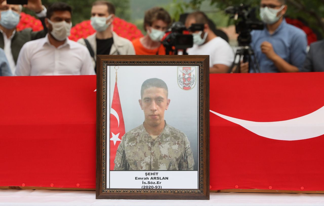 El Bab şehidi Emrah Arslan'a son görev 4
