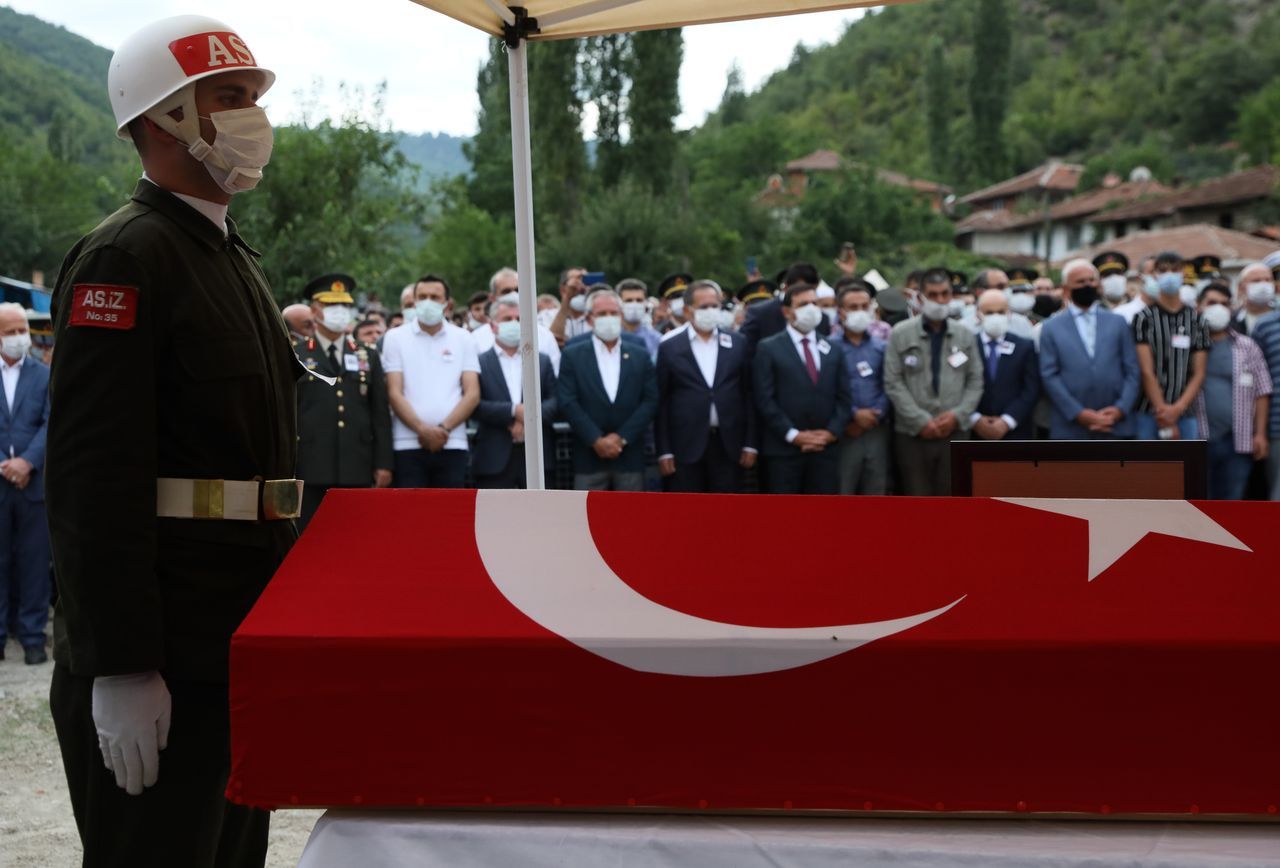 El Bab şehidi Emrah Arslan'a son görev 8