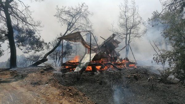 Manavgat alevlere teslim! Köyler tamamen yandı! Çok sayıda yaralı var... 1