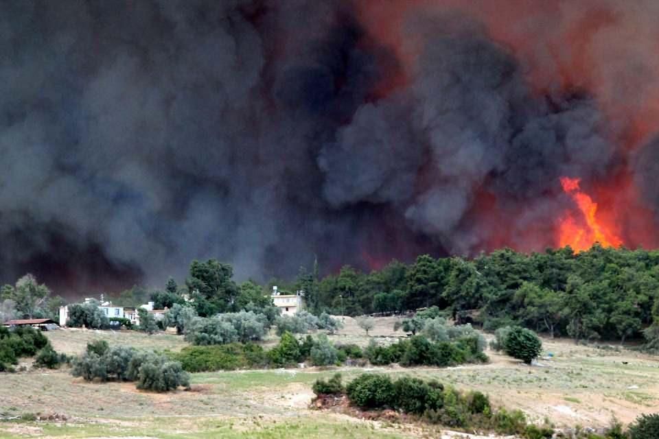 Manavgat alevlere teslim! Köyler tamamen yandı! Çok sayıda yaralı var... 5