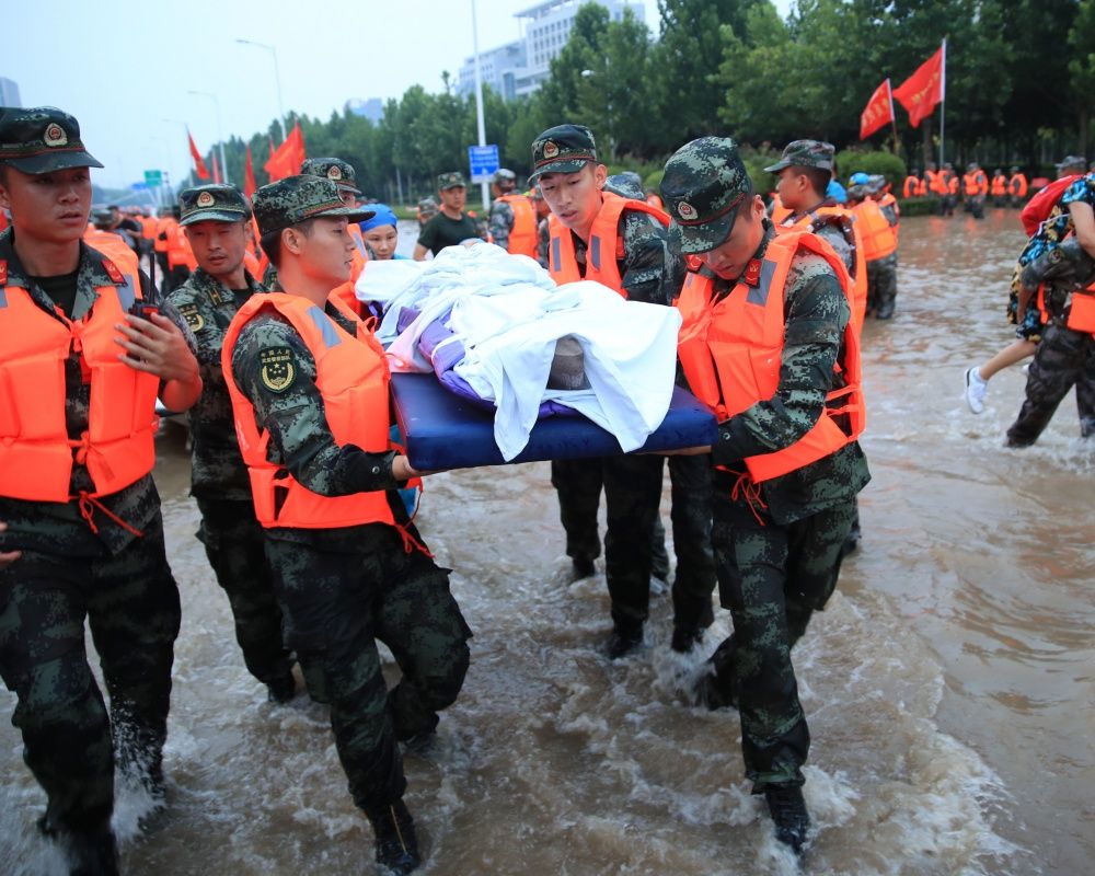 Çin'deki sel felaketinde bilanço ağırlaşıyor 11