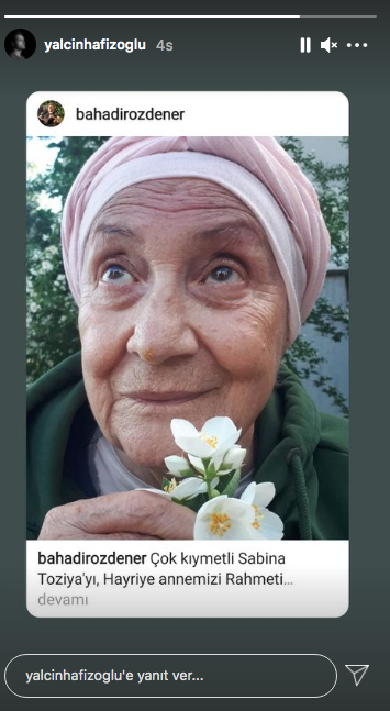 Ünlü isimlerden Sabina Toziya paylaşımları... Acı haberle kahroldular 11