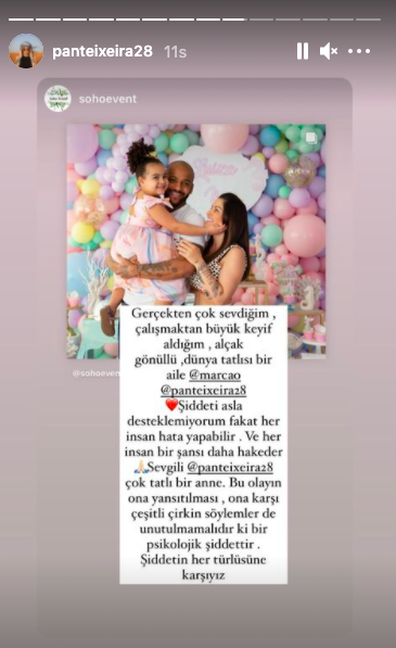 Marcao'nun eşi Pan Teixeira'ya Instagram tacizi... Müstehcen fotoğraf atıyorlar 7