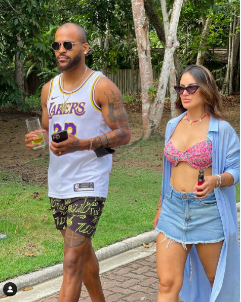 Marcao'nun eşi Pan Teixeira'ya Instagram tacizi... Müstehcen fotoğraf atıyorlar 13