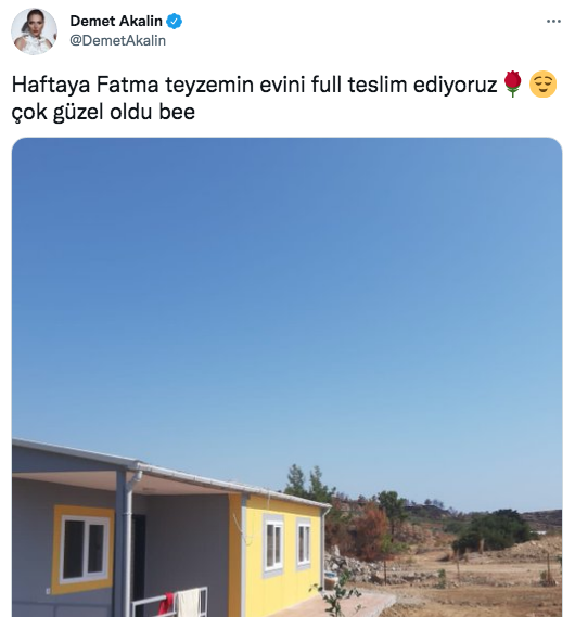 Fatma Teyze yeni evine kavuşuyor! Demet Akalın müjdeyi sosyal medyadan verdi 6