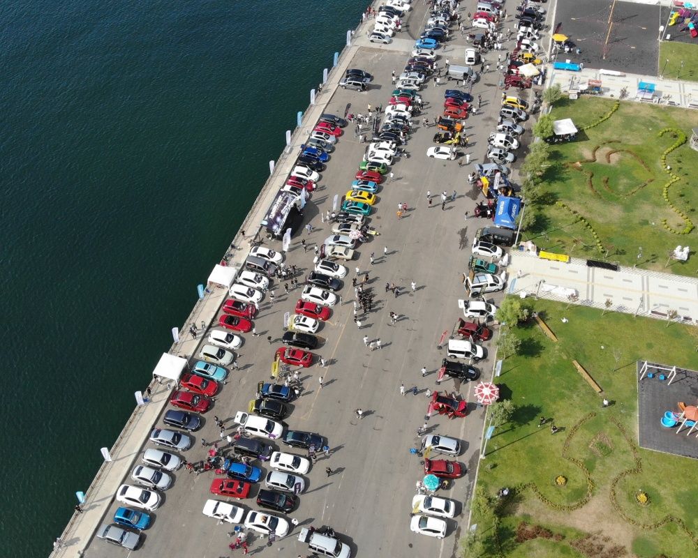 Yüzlerce modifiyeli araç Tekirdağ'daki güzellik yarışmasında buluştu 5