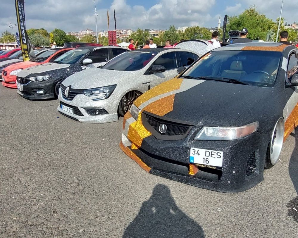 Yüzlerce modifiyeli araç Tekirdağ'daki güzellik yarışmasında buluştu 7