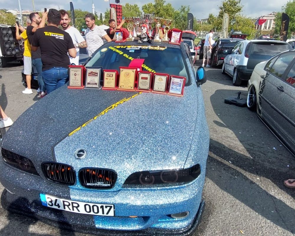 Yüzlerce modifiyeli araç Tekirdağ'daki güzellik yarışmasında buluştu 8