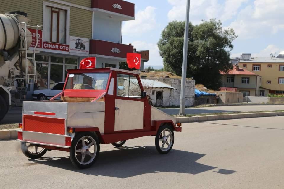 Cumhurbaşkanı Erdoğan'ın sözünden etkilenip yerli araç yaptı: Bu uğurda servetimi harcadım! 9