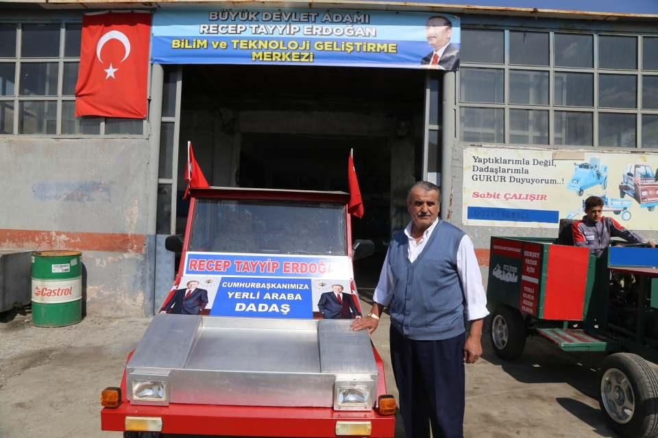 Cumhurbaşkanı Erdoğan'ın sözünden etkilenip yerli araç yaptı: Bu uğurda servetimi harcadım! 12
