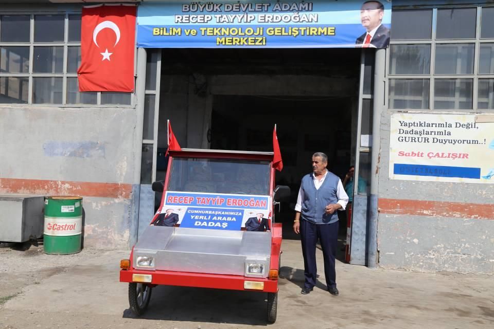 Cumhurbaşkanı Erdoğan'ın sözünden etkilenip yerli araç yaptı: Bu uğurda servetimi harcadım! 1