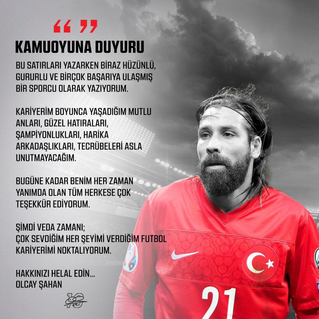Milli futbolcu Olcay Şahan futbolu bıraktı 2