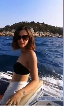 İrem Helvacıoğlu için yaz bitmedi! Verdiği pozlar olay oldu! 6