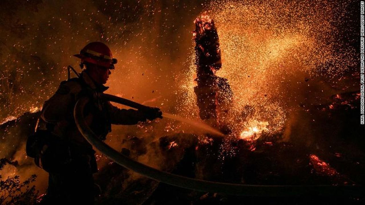 Sekoyalar tehlikede!  8 gündür süren yangınlar dünyanın en büyük ağaçlarını tehdit ediyor 2