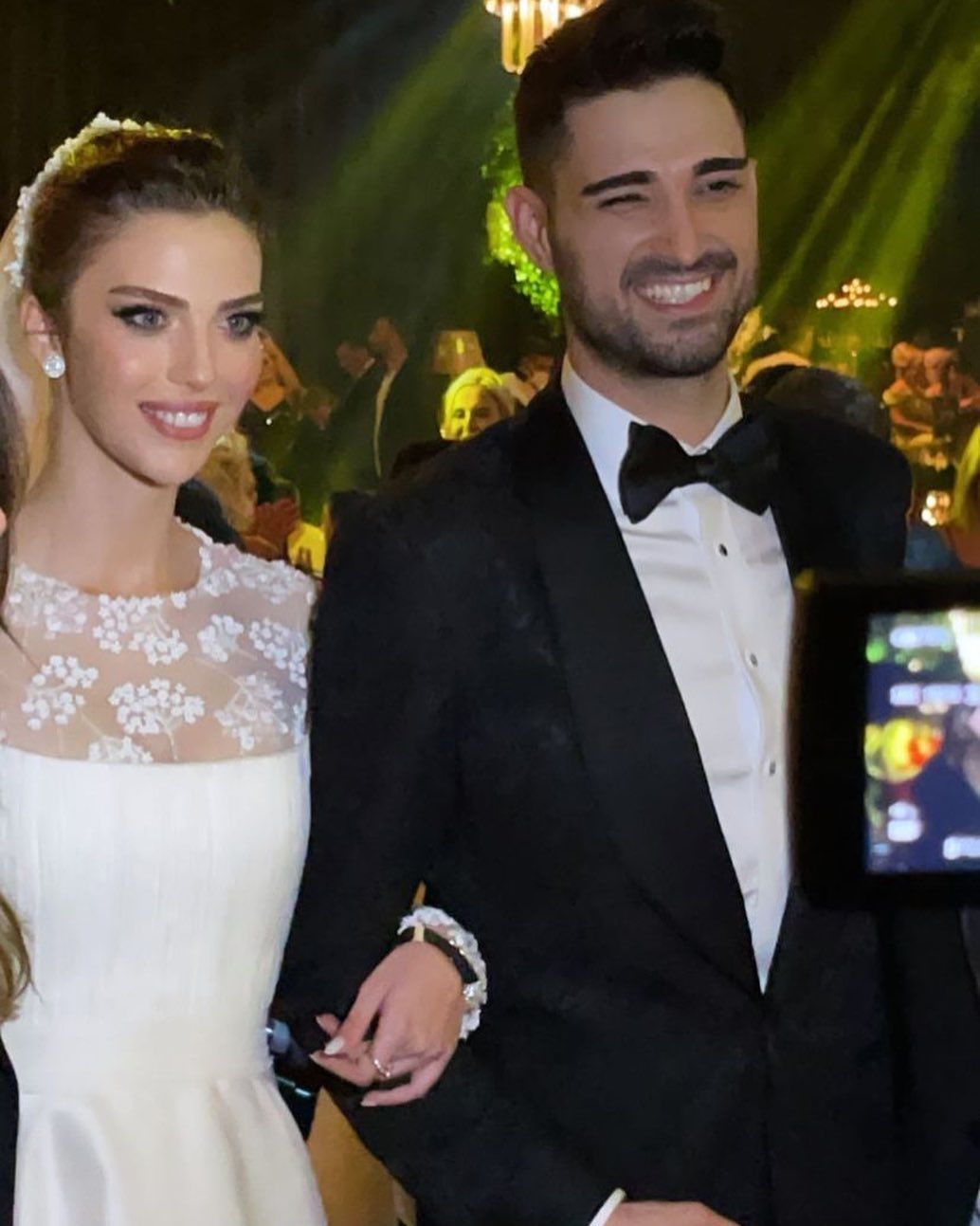 İbrahim Tatlıses'in oğlu İdo Tatlıses ile Yasemin Şefkatli'nin düğününden kareler! Gelinliği olay oldu 1