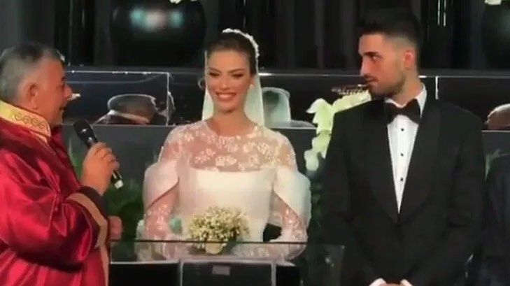 İbrahim Tatlıses'in oğlu İdo Tatlıses ile Yasemin Şefkatli'nin düğününden kareler! Gelinliği olay oldu 9