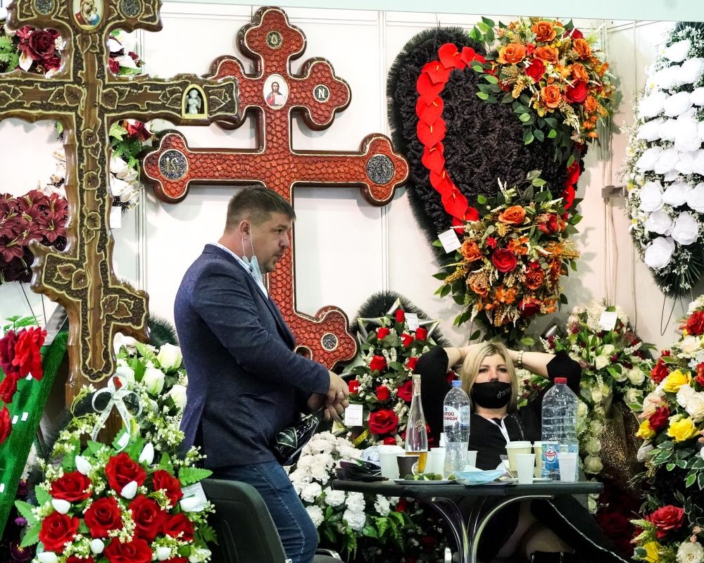 Moskova'da 'cenaze işleri fuarı' başladı 4