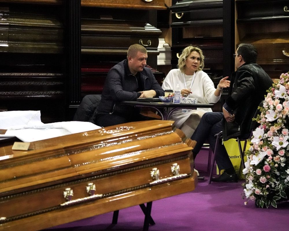 Moskova'da 'cenaze işleri fuarı' başladı 14