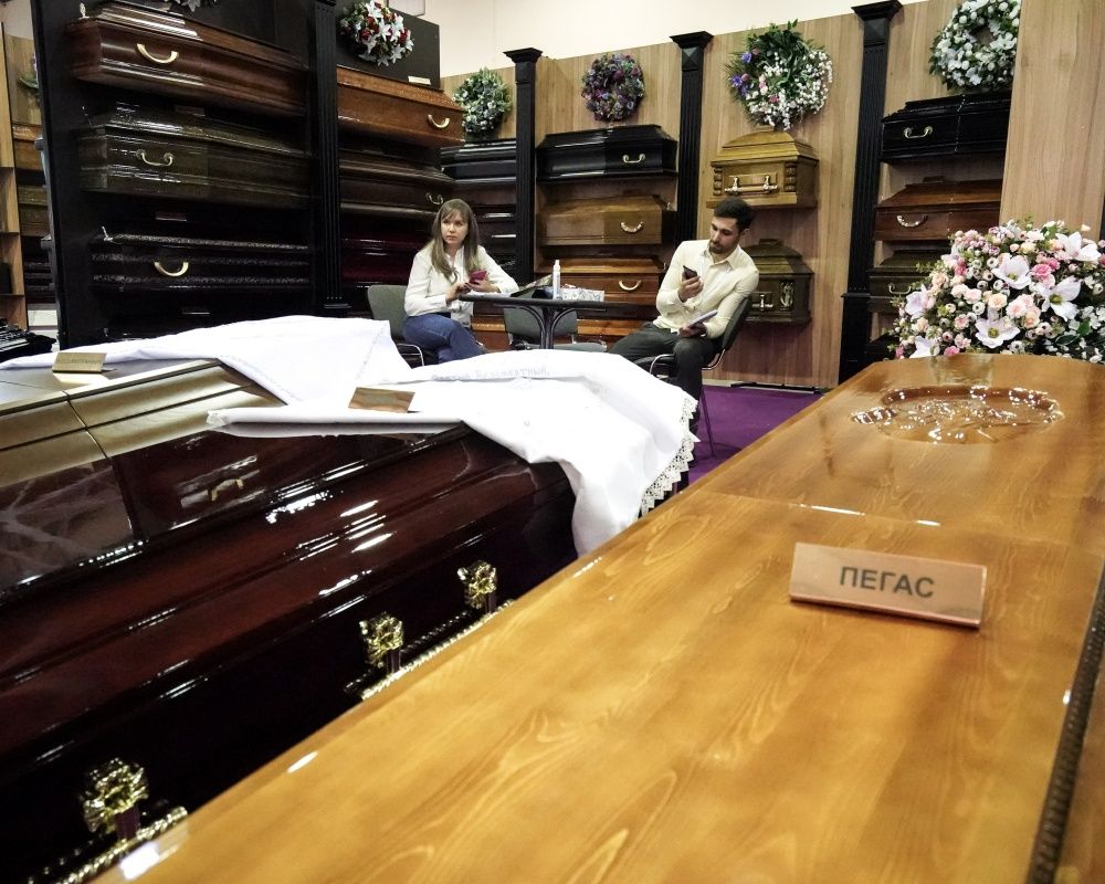 Moskova'da 'cenaze işleri fuarı' başladı 21