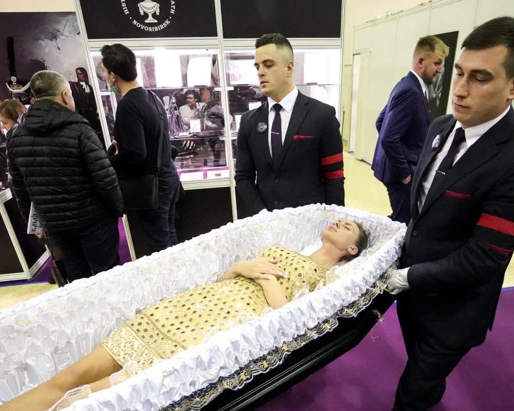 Moskova'da 'cenaze işleri fuarı' başladı 26