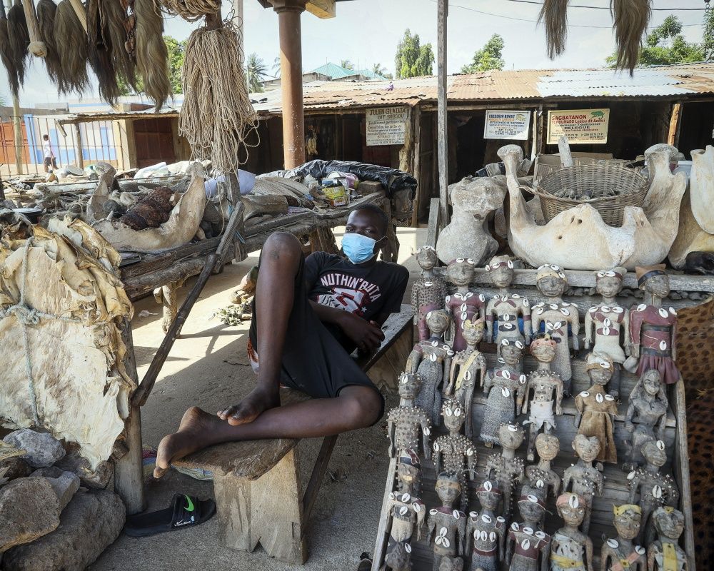 Togo'da dünyanın en ürkütücü pazarı: Akodessewa Pazarı 8