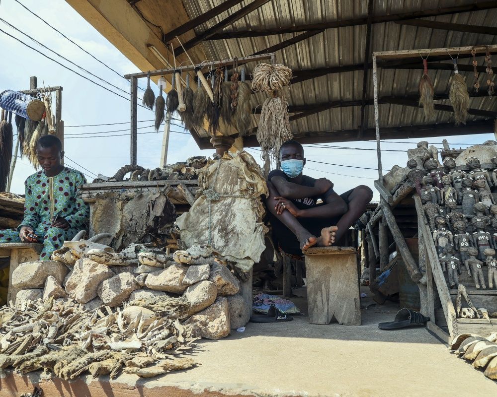 Togo'da dünyanın en ürkütücü pazarı: Akodessewa Pazarı 9