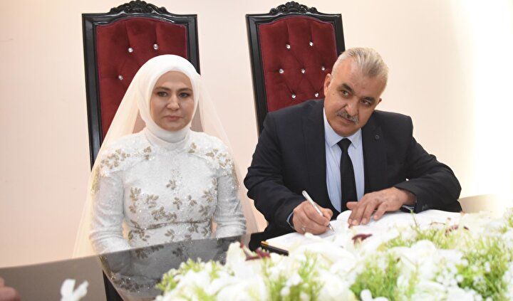Kayseri'de ağızları açıkta bırakan olay: 1986'da nişanlanıp 2021'de evlendiler! 7