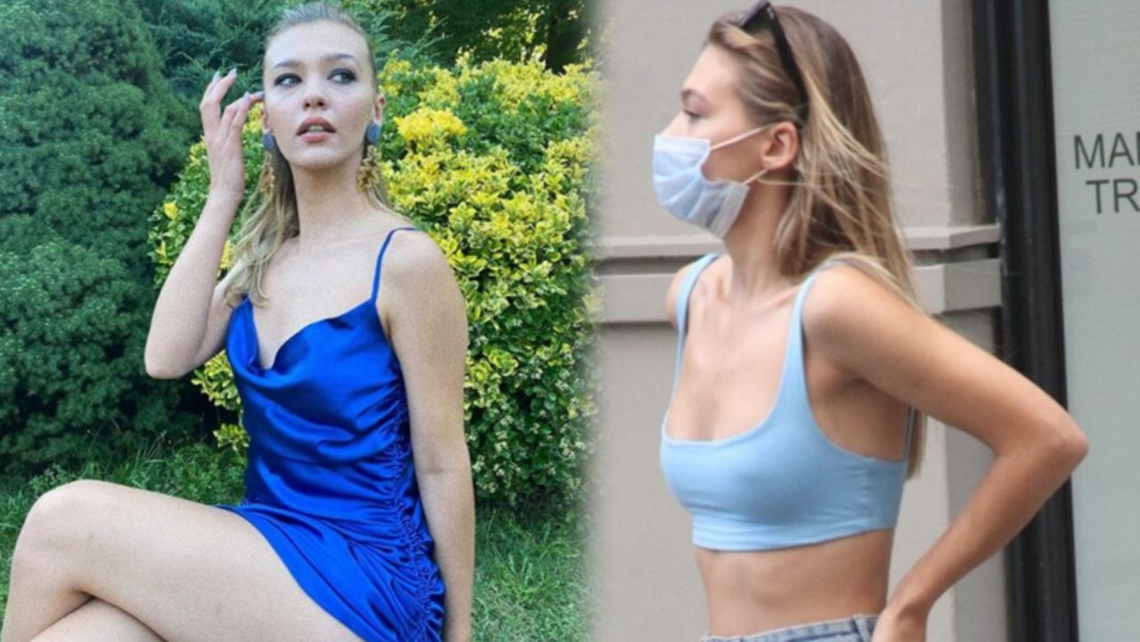 Melisa Döngel iç çamaşırlı yatak pozuyla nefes kesti! İlk yorum Demet Akalın'dan geldi! 7